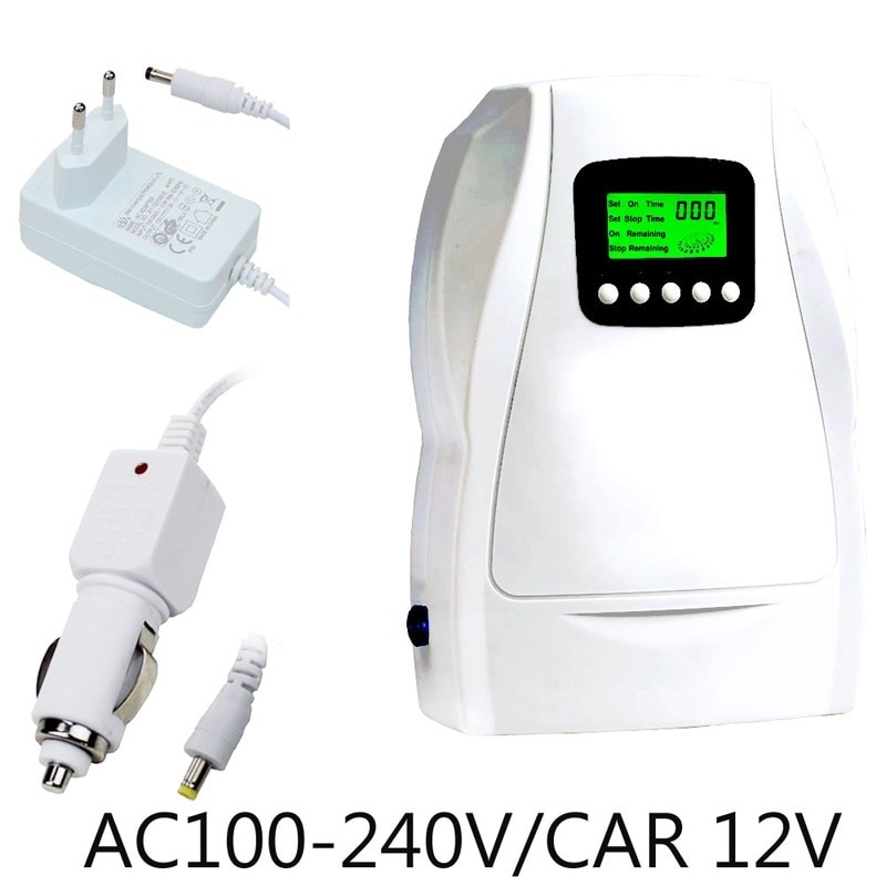 500mg Ozone Generator Air Purifier For home car stlying Fruit and vegetable cleaning Wide voltage100-240V DC12V 500m