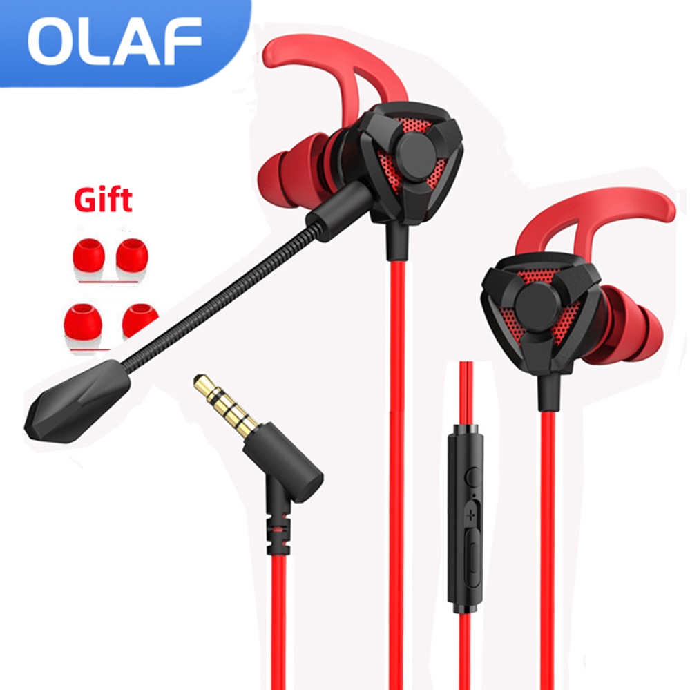 OLAF Headset Gamer Headphones Wired Earphone Gaming Earbuds With Mic For Pubg PS4 CSGO Casque Notebook Computer Universal Games