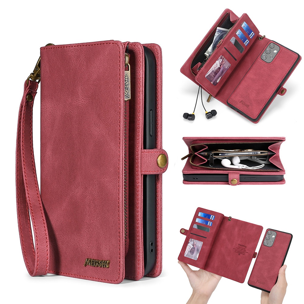 Wallet PU Leather Phone Case For XiaoMi 10 10Pro 11T Pro 12 12Pro RedMi 8 9 Note8 Note9 Note10 Note11 Poco X3 X4 Pro NFC