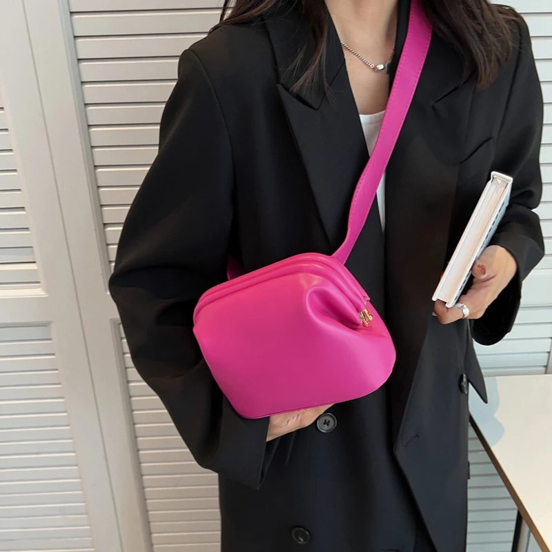 Branded Women's Shoulder Bag High Quality PU Leather Crossbody Bags For Women Luxury Designer Handbags and Purse Mini Black Tote